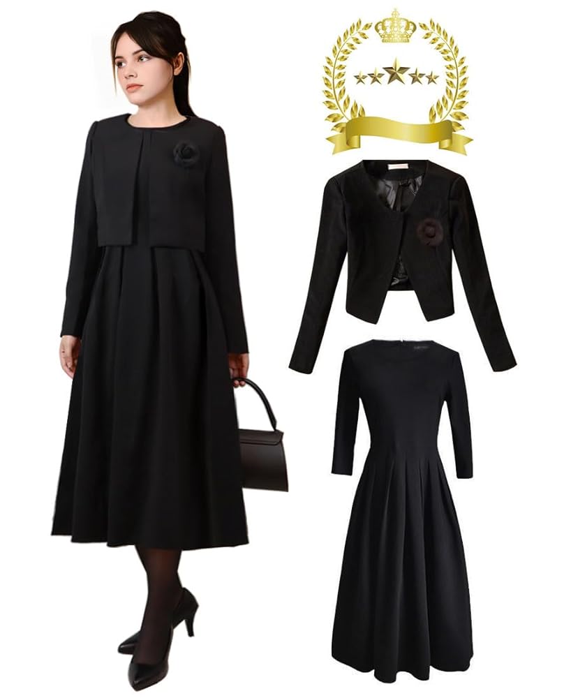 Amazon.co.jp: [BEENSR] ブラックフォーマル 喪服 レディース